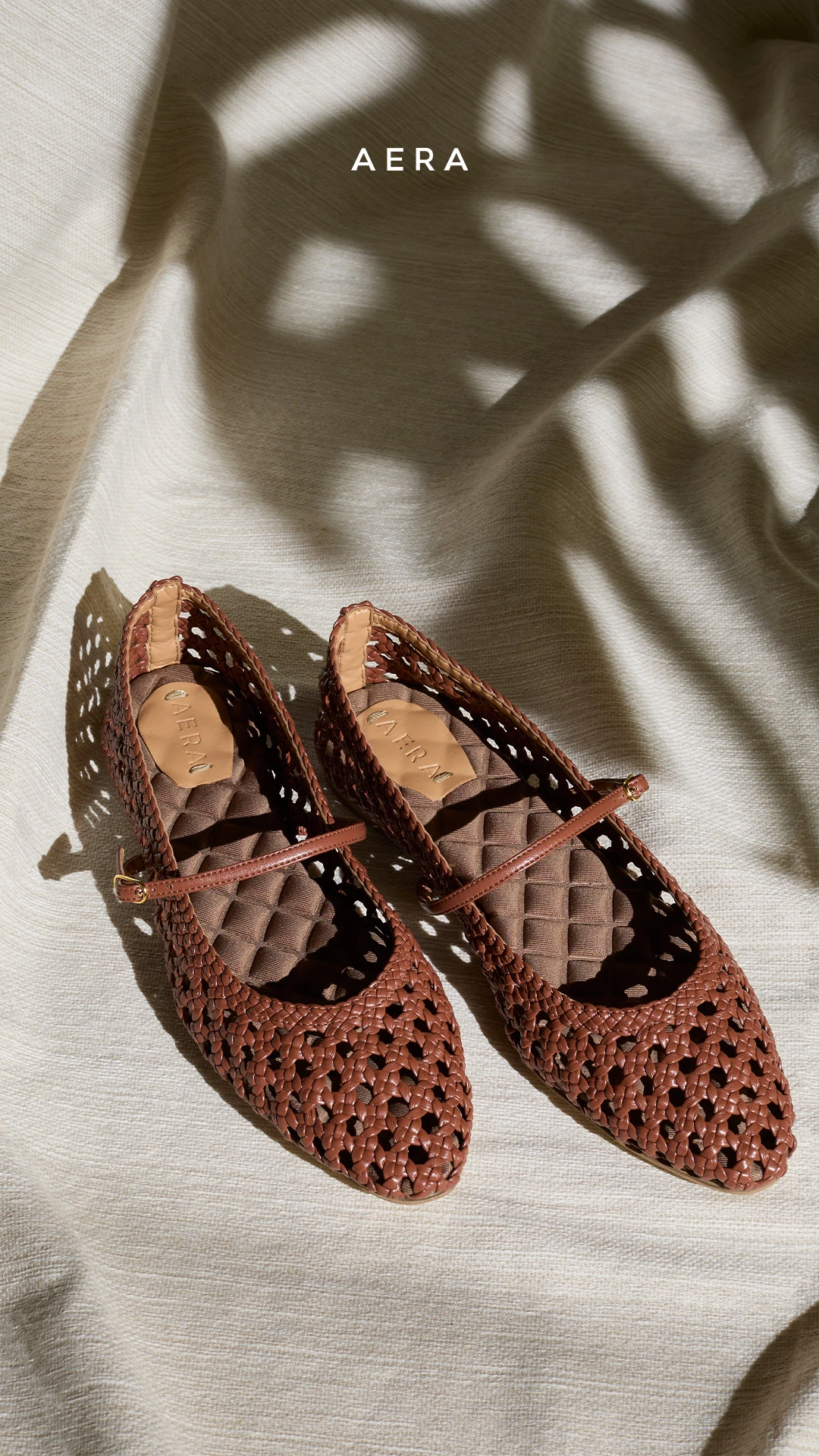 AERA New York brown ballerina